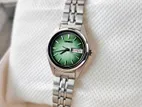 1976 LADIES SEIKO Type 2 Quartz Green Fume Dial JAPAN