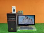 19”Monitor& Core i3 (2nd Gen Desktop 500GB/ 𝐑𝐀𝐌 8GB&Keyboard Mouse