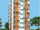 2 bed bath 1 balcony Monipur 3rd-Floor Flat