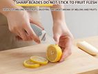 2-in-1 Peeler with Knife – Stainless Steel Vegetable & Fruit Peeler!