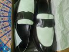 2 layer leather loafer