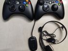 Xbox 360 Controllers, Receiver and Headset