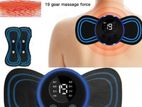 2 pads Smart Pocket Body Massager (Rechargeable) Machine with