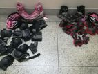 2 Pairs Of Used Skating Shoes For Sale