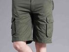 2 Quarter Comfortable Cotton Cargo Shorts Half Pants - Men