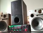 2 Speaker, 1 Subwoofer And Amplifier