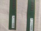 2 Transcend 4GB RAM 2400 MHz DDR4 for sell