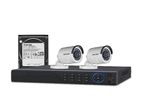 2 unit security cctv camera Package