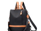 2024Casual Oxford Backpack Women Black