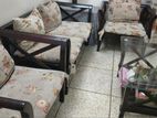 2+1+1 Used Sofa Set with Center Table