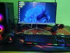 22" LED monitor with Ryzen 5 5600G gaming processor and 16gb ram