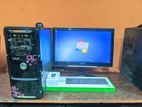 22" Monitor LED PC DuaCore_G41 500GB HDD-Ram_4GB Windows 10