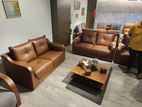 2+2 seater genuine leather