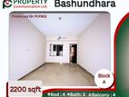 2200 SFT Luxurious South Facing Flat For Sale At Bashundhara, Block-A.