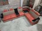 2+2+1 =6 Seat L Shape corner sofa