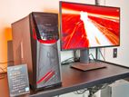 22"Display সাথে Dell Computer set 4GB RAM 320GB ROM