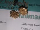 22K. Hallmark earring Invoice Gold