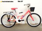 24" Full adult fresh ladies bicycle