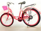 24" pinkee Full Adult ladies Meghna fresh condition bicycle