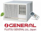 24000 BTU WINDOW Type GENERAL AC 2.0 TON Fujitsu Kawasaki Japan