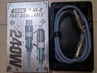 240w 2-in-2 Fast Data Cable (iphone) + Type C