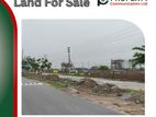 2.5 Katha South Facing Plot For Sale At Block-H, Aftab Nagar, Dhaka.