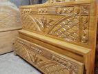২.৫″ সলিড কাঠের মজবুত খাট | নতুন ডিজাইন পাইকারি দাম