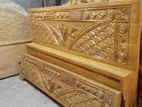২.৫″ সলিড কাঠের মজবুত খাট | নতুন ডিজাইন পাইকারি দাম