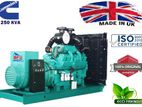 250KVA Industrial Grade Diesel Generator - By CUMMINS Engine