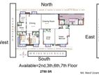 2750 / 1400 Sft South & Corner Flat @ Uttara, Priyanka Runway City