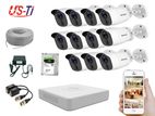2MP Hikvision 11 Full Flash detection camera CCTV Package
