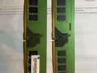 2pc DDR4 8GB RAM for Any Desktops