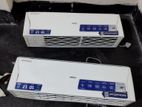 2pcs Haier Antitrust cool 1.5 ton inverter ac like new