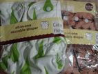 2pcs pad Attach Washable Cloth Diaper Pant for Baby-(0-24 month) 1pcs
