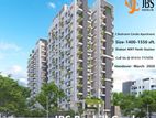 3 Bed Condominium 1400-1550 flat Sale @ Diabari North MRT Station Uttara