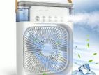 3 In 1 Air Cooling USB Fan with LED Night Light Water