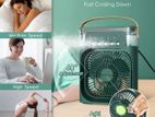 3 In 1 Air Cooling USB Fan with LED Night Light Water