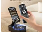 3 in 1 Portable Foldable Mobile Phone Holder with Bluetooth Speaker