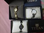 3 ladies watches for sell