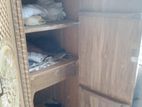 3part Almirah, 1 bed dressing table, wardrobe set