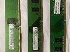 3 pcs 4GB RAM 3200 mhz