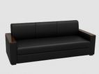 3 SEAT ARTIFICIAL REXIN SOFA (MID- 019)