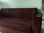 3 seater brown color office sofa