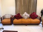 3 seater + single sofa seat with pillows