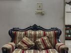 3 sets Sofa/Divan with round table Mehegoni wood