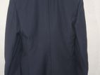 3 Time Used Frish Confition Navy Blue Grey Blazer (l-m ) Size