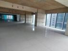 3000 sft 1st floor showroom space rent in Banani agar