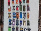 31 piece hot wheels and 3 Matchbox with soft Bullet gun toy sell combo.