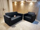 3+1 Seater Leather Sofa Set