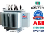 315 kVA Oil-Cooled Transformer. High-Performance.